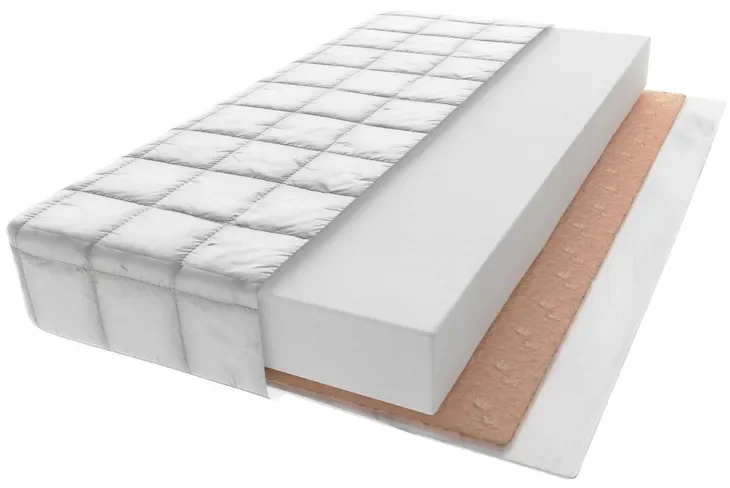 MATERAC dla DZIECI 140x70 PIANKA KOKOSOWY Dwustronny ATEST Oeko-Tex
