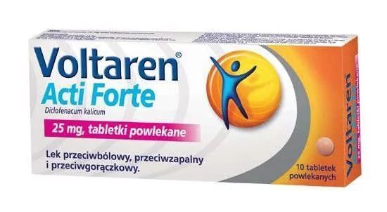 Novartis Voltaren Acti Forte 25mg 10 szt.