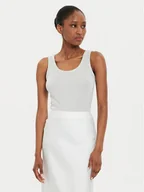 Koszulki i topy damskie - ViCOLO Top UB0009 Srebrny Regular Fit - miniaturka - grafika 1