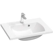 Umywalki - Ravak Classic II umywalka 60x45 cm prostokątna biała XJX01160003 - miniaturka - grafika 1