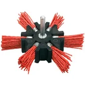 Pozostałe wyposażenie warsztatu - VERTO VERTO Szczotka ścierna VERTO 62H720 miotełkowa z trzpieniem 100 mm 62H720 62H720 - miniaturka - grafika 1