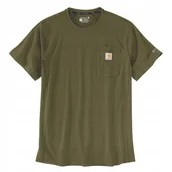Koszulki męskie - Koszulka Carhartt Force Midweight S/S Pocket - miniaturka - grafika 1