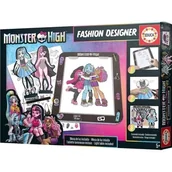 Gry planszowe - Gra o modzie - EDUCA - Projektant mody Monster High - miniaturka - grafika 1