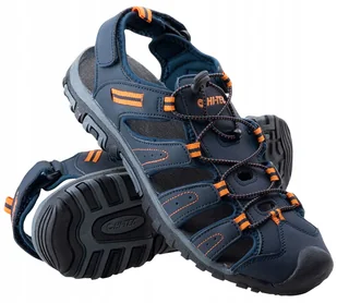 2w1 Sandały Męskie Hi-tec Tiore Buty Sportowe Trekkingowe Regulacja 43 - Sandały męskie - miniaturka - grafika 1