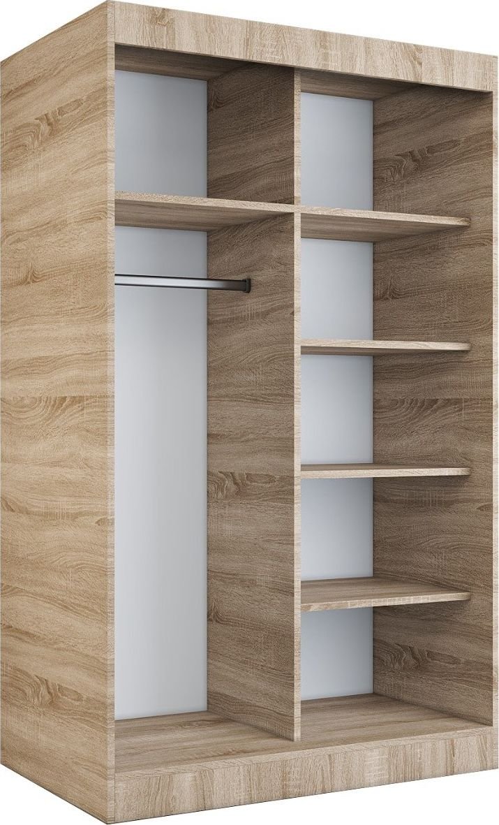 MKPOL Korpus szafy MODUO COMFORT 120 dąb sonoma