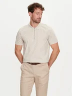 Koszulki męskie - JOOP! Polo 17 JJ-16Benito 30044424 Beżowy Modern Fit - miniaturka - grafika 1
