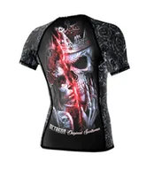 Koszulki sportowe damskie - Octagon Rashguard damski PREMIUM Santa Muerte - miniaturka - grafika 1