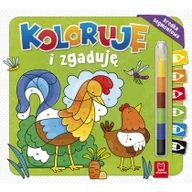 Powieści i opowiadania - Koloruję i zgaduję Kredka segmentowa Praca zbiorowa - miniaturka - grafika 1