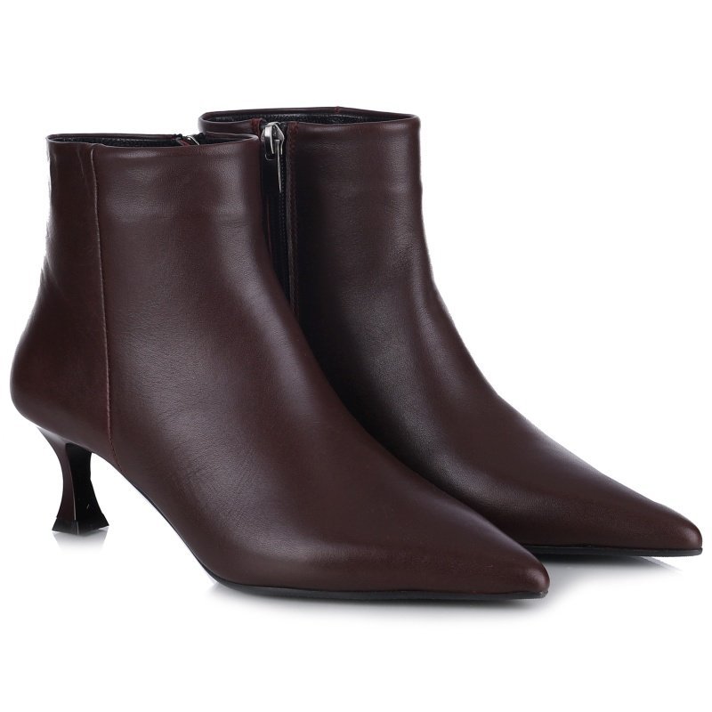 Botki damskie Bombonella 8T G706 3221 133 burgundowe R.38