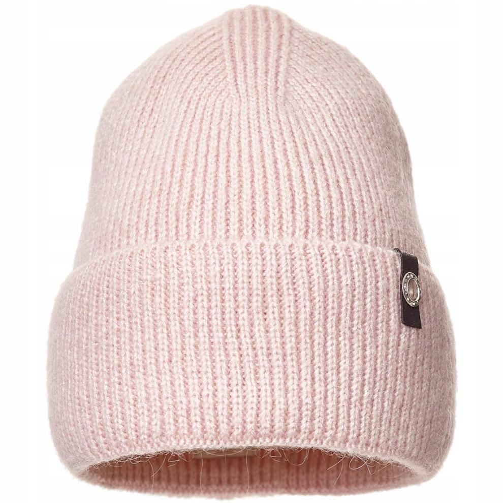 Czapka damska DIANA Jasny róż