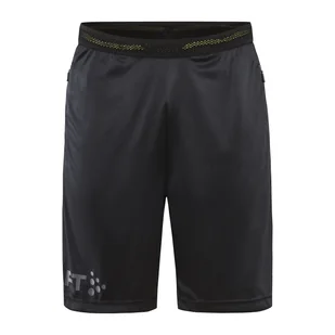 Męskie Spodenki CRAFT EVOLVE ZIP POCKET SHORTS M 1910148-999100 – Czarny - Spodenki męskie - miniaturka - grafika 1
