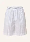 Spodenki damskie - Calvin Klein Szorty Od Piżamy weiss - miniaturka - grafika 1
