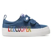 Buty dla dziewczynek - Buty dziecięce Lee Cooper Granatowe (LCW-22-44-0808K) - miniaturka - grafika 1