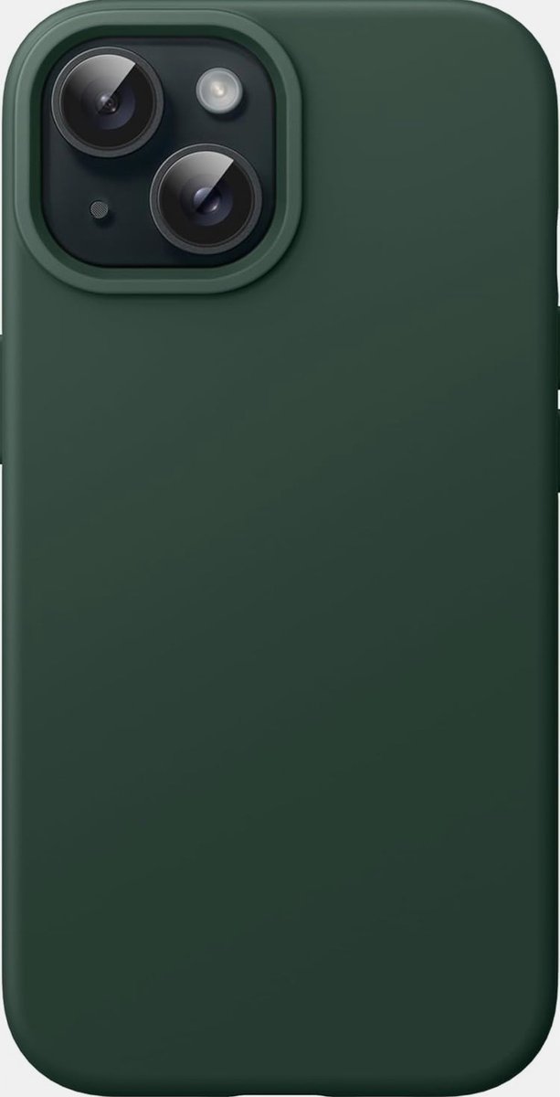 JETech Silikonowe Etui dla iPhone 15 6,1 Cala, Jedwabisty Miękki w Dotyku Futerał Ochronny na Całe Ciało, Odporny na Wstrząsy Case (Północny Zielony)