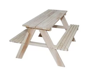 3MTOYS, Zestaw ogrodowy duży, stolik + ławki - Meble ogrodowe - miniaturka - grafika 1