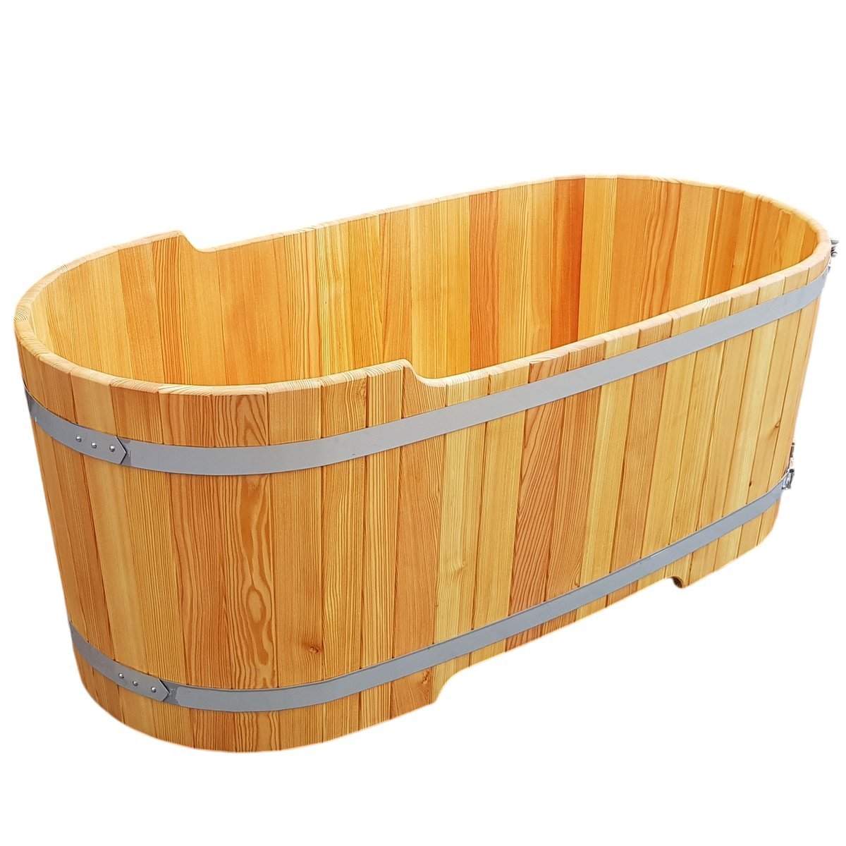 Kadź drewniana domowe SPA wanna ogrodowa do morsowania i po saunie 160x76