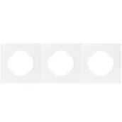 Klawisze i ramki - DPM Ramka potrójna Soul biały - miniaturka - grafika 1