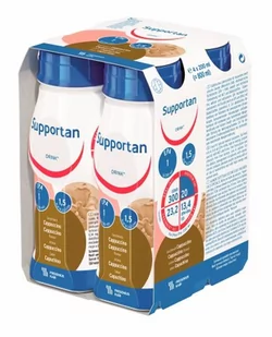 FRESENIUS KABI FRESENIUS KABI SUPPORTAN SMAK CAPPUCINO 4 x 200 ml 6140741 - Zdrowa żywność - miniaturka - grafika 1