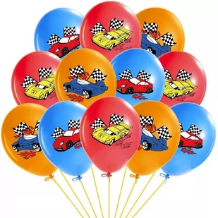 Balony z Nadrukiem - HOT WHEELS - 12szt - Balony i akcesoria - miniaturka - grafika 1