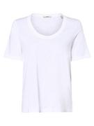 Koszulki i topy damskie - Esprit Casual - T-shirt damski, biały - miniaturka - grafika 1