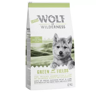 Little Wolf of Wilderness Junior "Green Fields" (bez zbóż) 12 kg - Sucha karma dla psów - miniaturka - grafika 1