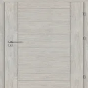 Drzwi wewnętrzne - Drzwi wewnętrzne pełne Bari dąb szary 80 prawe Artens 5905996604988 - miniaturka - grafika 1