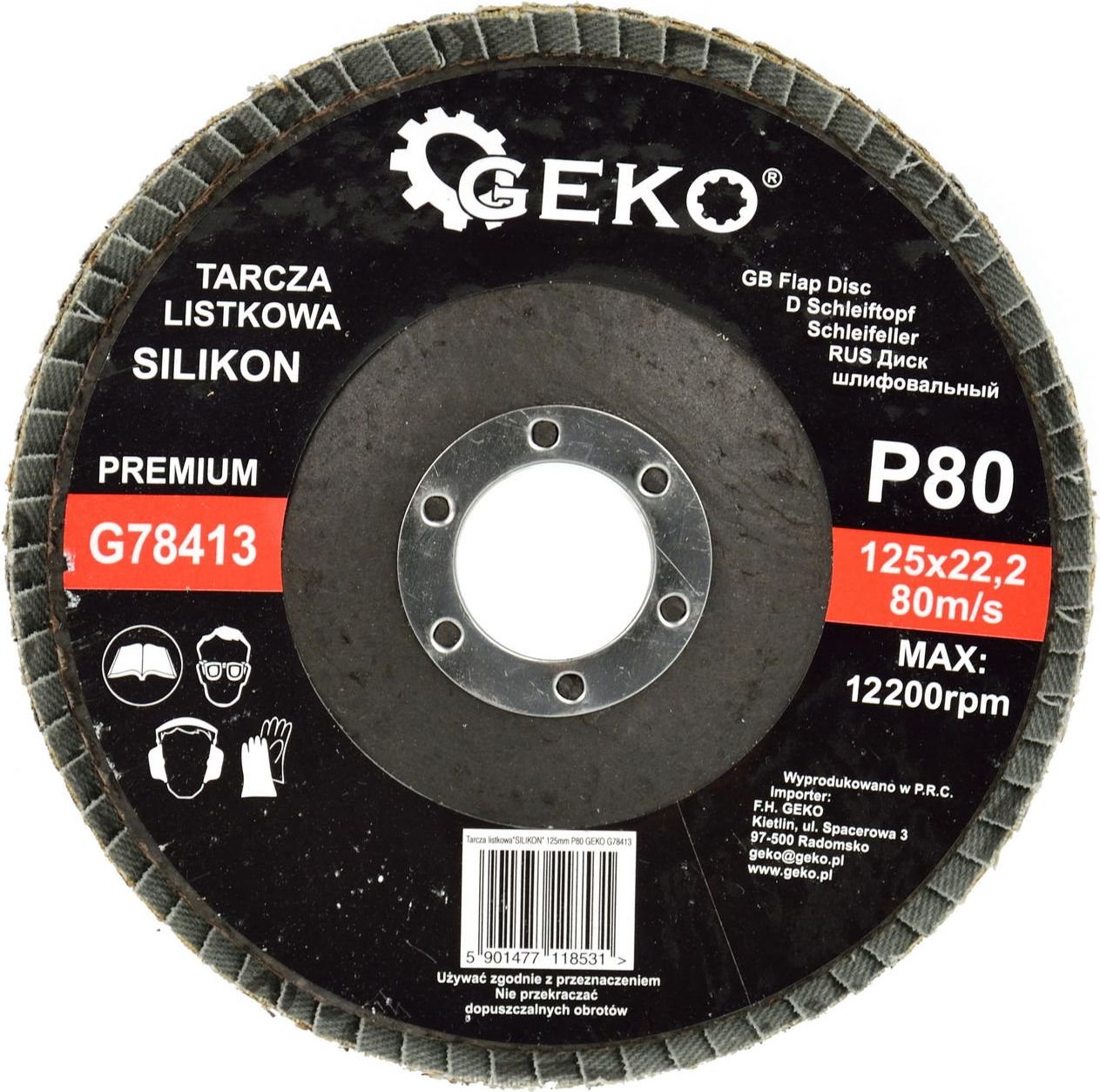 Geko Tarcza listkowa