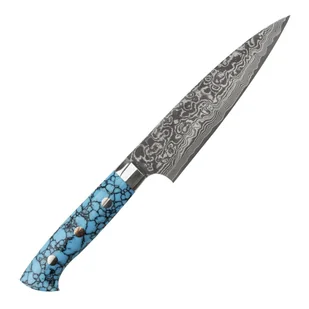 Takeshi Saji BTQ R-2 Black Nóż uniwersalny 13 cm - Noże kuchenne - miniaturka - grafika 1