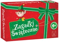 Kolorowanki, wyklejanki - Zagadki Świąteczne 4+ - miniaturka - grafika 1