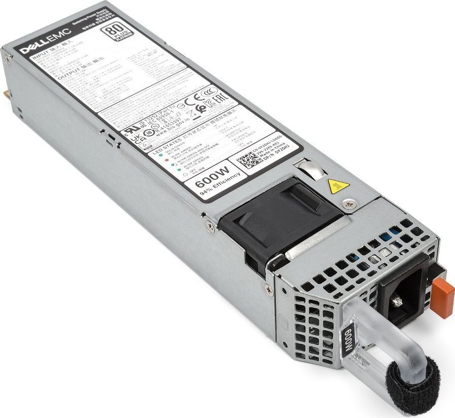 Zasilacz serwerowy Dell 600W 80 Plus Platinum power