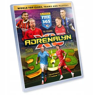 Zestaw: Karty FIFA 365 2025 Panini Adrenalyn XL Album + 25 kart + LIMITED - Czasopisma - miniaturka - grafika 1