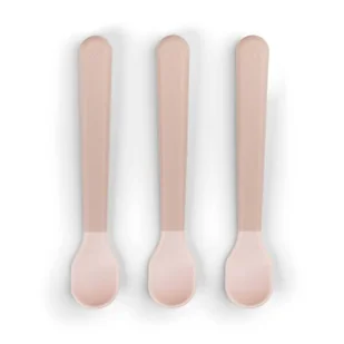 Done by Deer Łyżeczki dla Niemowląt Easy-grip 3szt Foodie Powder - Zestawy naczyń dla dzieci - miniaturka - grafika 1