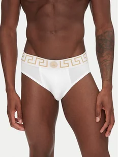 Versace Komplet 3 par slipów AU10327 Biały - Majtki damskie - miniaturka - grafika 1