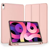 Pozostałe akcesoria do telefonów - Etui ochronne Alogy Book Cover Pencil Case obudowa z miejscem na rysik do Apple iPad Air 4 2020 / Air 5 2022 10.9" Różowe - miniaturka - grafika 1
