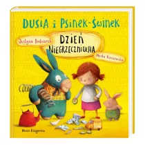 Justyna Bednarek Dusia i Psinek-Świnek Dzień Niegrzeczniucha - Proza obcojęzyczna - miniaturka - grafika 1