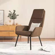 Fotele - Lumarko Fotel, brązowy, obity tkaniną! - miniaturka - grafika 1