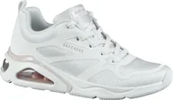 Sneakersy damskie - Skechers Tres-Air, damskie sneakersy z siateczki, buty sportowe w kolorze białym, wkładka Air Cooled Memory Foam, podeszwa zewnętrzna Skech-Air - miniaturka - grafika 1