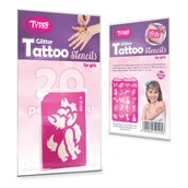 Pedagogika i dydaktyka - Tytoo. Zestaw szablonów do tatuaży Księżniczka - miniaturka - grafika 1