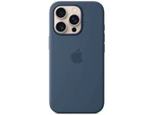 Etui i futerały do telefonów - Silikonowe etui z MagSafe APPLE do iPhone 16 Pro Max Denim MYYU3ZM/A - miniaturka - grafika 1