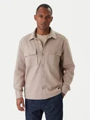 Kurtki męskie - Guess Kurtka przejściowa M5BP28 K0801 Beżowy Classic Fit - miniaturka - grafika 1