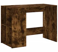 Biurka - Elior Biurko z regałem w kolorze przydymionego dębu B6-G53 - miniaturka - grafika 1