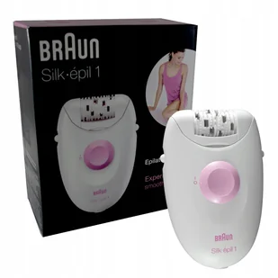 Depilator Braun 1 Silk-Epil 1 SE1-000 - Depilatory i golarki damskie - miniaturka - grafika 1