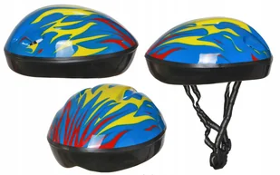 Kask rowerowy dla dzieci na rolki deskę dla maluchów 47-50CM - Kaski rowerowe - miniaturka - grafika 1