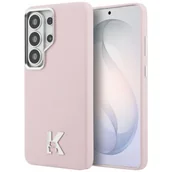 Etui i futerały do telefonów - Etui KARL LAGERFELD K Metal Logo MagSafe do Samsung Galaxy S26 Ultra Różowy - miniaturka - grafika 1