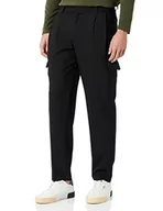 Spodnie męskie - Jack & Jones Jpstbill Jjvincent Yo Ln Cargo spodnie męskie, Czarny, 33W / 34L - miniaturka - grafika 1