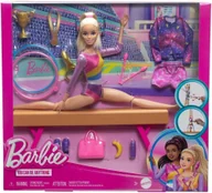Lalki dla dziewczynek - Barbie Gimnastyczka Hrg52 - miniaturka - grafika 1