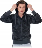 Bluzy męskie - Bluza rozpinana z kapturem SMOKER MOB r. M - miniaturka - grafika 1