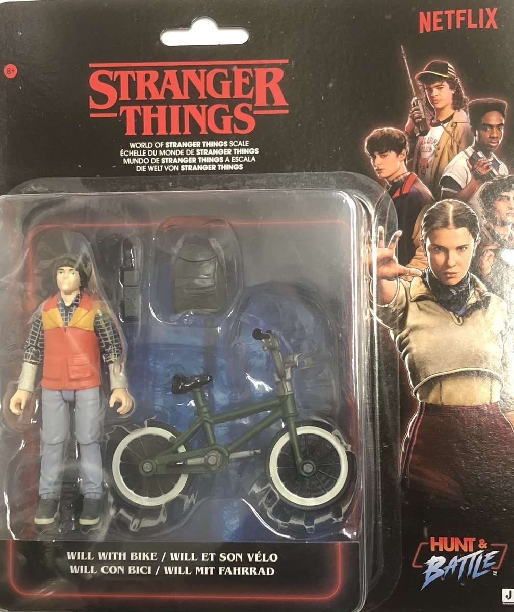 ORYGINALNA FIGURKA WILL Z ROWEREM STRANGER THINGS