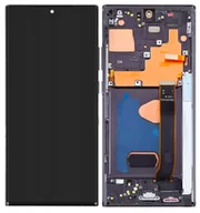 Części serwisowe do telefonów - Wyświetlacz LCD Ekran dotyk do Samsung Galaxy Note 20 Ultra 5G Ramka OLED - miniaturka - grafika 1