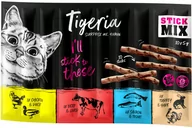 Przysmaki dla kotów - Tigeria Sticks paluszki, 10 x 5 g - Zestaw mieszany II - miniaturka - grafika 1
